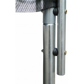 Батут с защитной сеткой AL-in180-blue