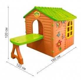 Детский домик со столом 11045