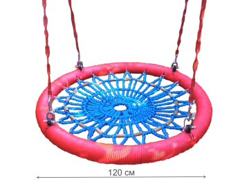 Детские круглые качели Гнездо 120