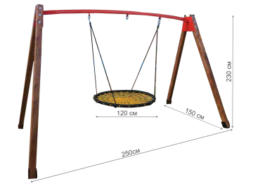 Качели-гнездо HITs120