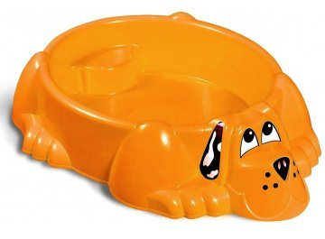 Песочница для детей Sheffilton Kids Собачка 373 голубой оранжевый