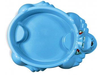 Песочница для детей Sheffilton Kids Собачка 432 голубой / желтый