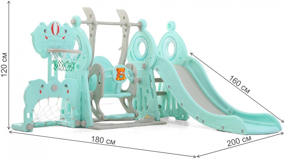 Детская площадка Маяк PS-051-М ментол