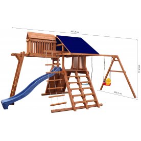 Детская площадка Можга Красная звезда Р985 тент