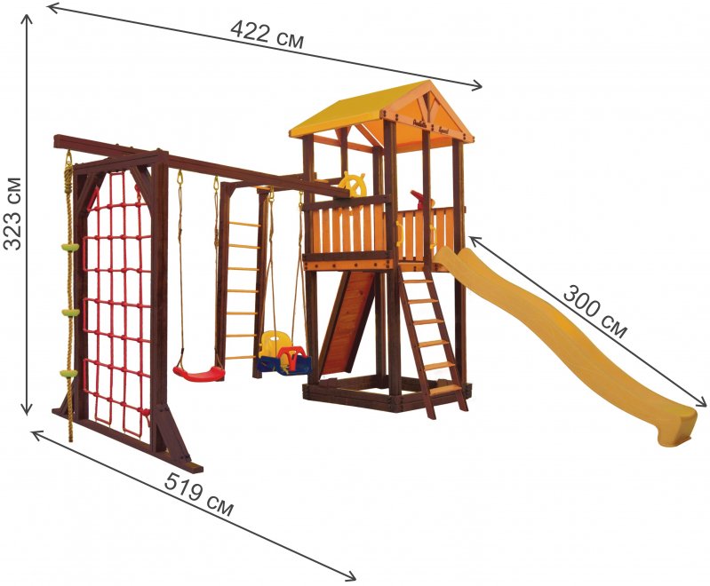 Детская площадка Pitigliano-13
