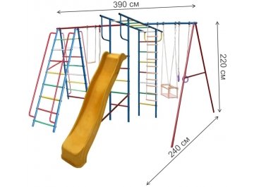 Детский спортивный комплекс Вертикаль-А1+П макси