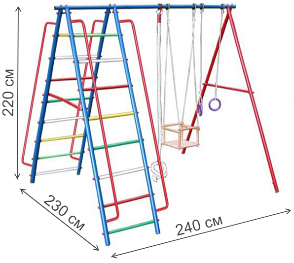 Детский спортивный комплекс Вертикаль-А1