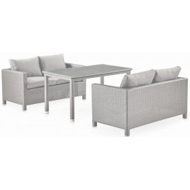 Обеденный комплект из ротанга T256C/S59C-W85