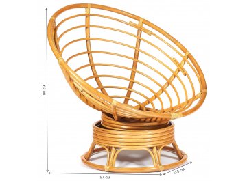 Кресло-качалка Papasan W 23/01 B