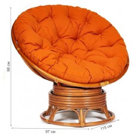 Кресло-качалка Papasan W 23/01 B