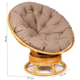 Кресло-качалка Papasan W 23/01 B