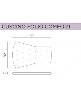 Кресло-качалка пластиковое с подушкой Folio тортора / розовый