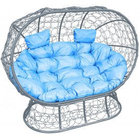 Диван из ротанга Лежебока