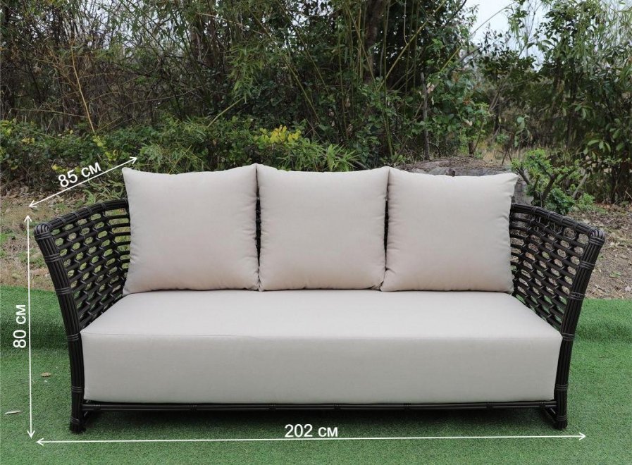 Диван Сонним бронзовый