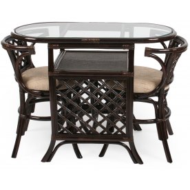 Комплект Breakfast с подушками / орех