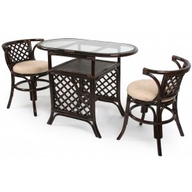 Комплект Breakfast с подушками / орех