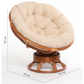 Кресло из ротанга Papasan 23/01B