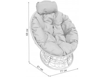 Кресло из ротанга Папасан мини