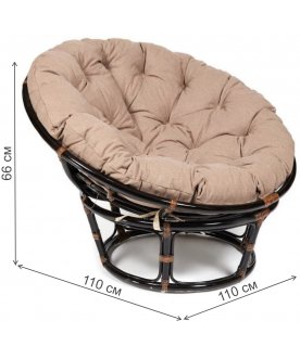 Кресло из ротанга Папасан Р110СС