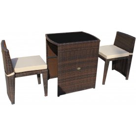 Обеденный комплект из ротанга Рондо