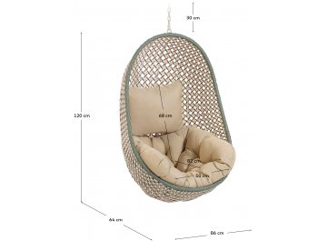 Подвесное кресло Cira для дачи