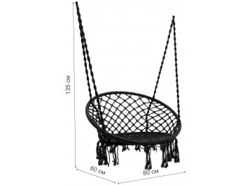 Подвесное кресло Eliza из ротанга