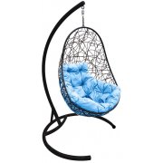 черный / голубой