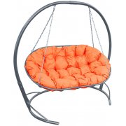 серый / оранжевый