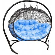 черный / голубой