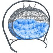 серый / голубой