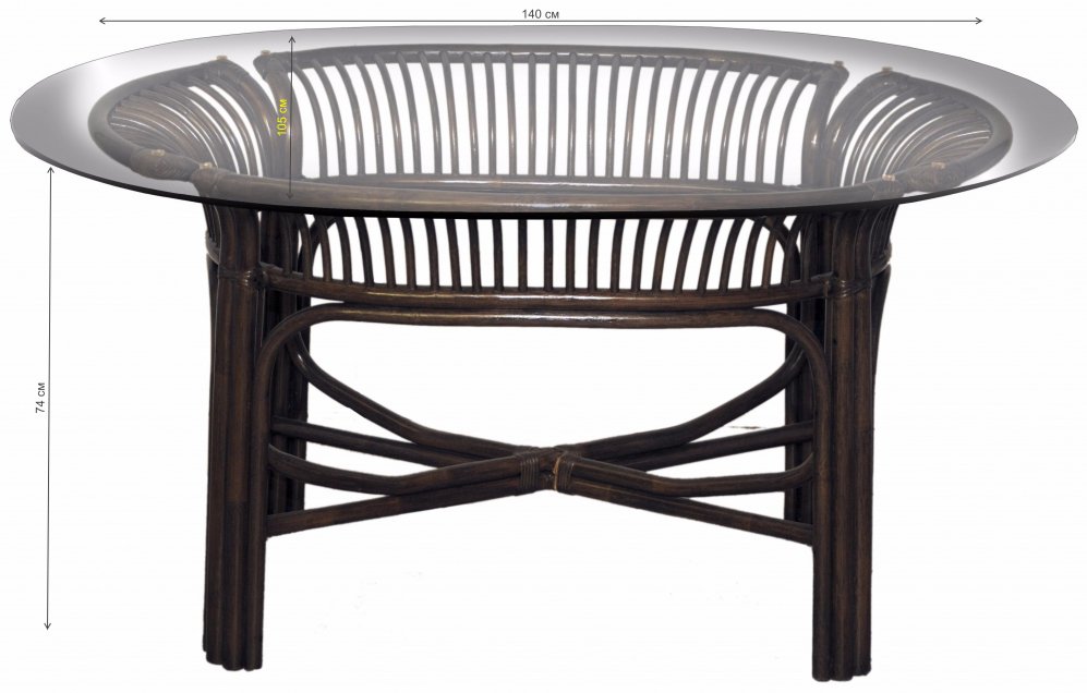 Стол обеденный Dayning браун