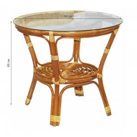 Столик журнальный Багама 03/10A коньяк