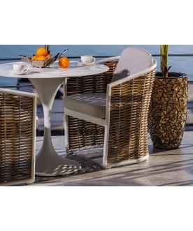 Кресло из ротанга Мэвис 39AR-KRES-403 BEL