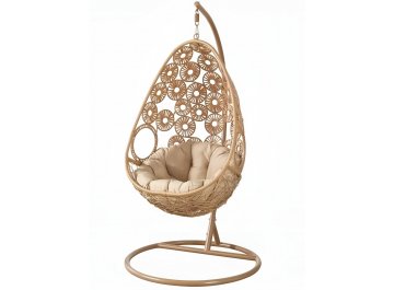 Подвесное кресло AFM-209A из ротанга