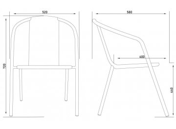 Кресло из ротанга Verona PP