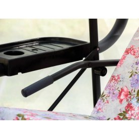 Качели садовые Турин Премиум flower с1202