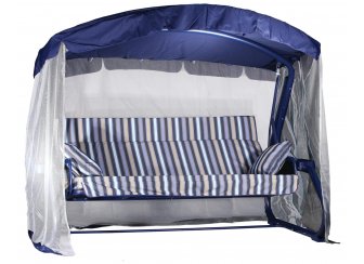 Садовые качели Prime синие 004