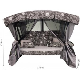 Садовые качели Ранго Премиум Флора