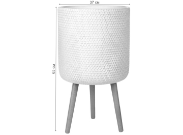 Кашпо Ханни Круглое HON-CLNDR-AW-37