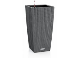 Кашпо Lechuza 15222 CUBICO Cottage 30 Гранит