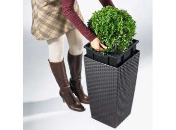 Кашпо Lechuza 15242 CUBICO Cottage 40