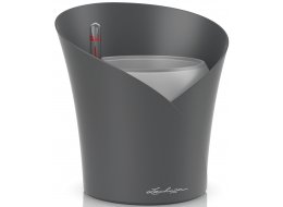 Кашпо Орхидея серое