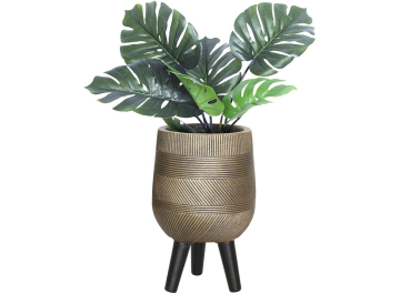 Кашпо Страйп WSTRIPR-20-GLD