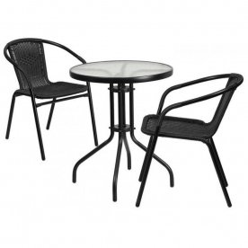 Кофейный комплект из ротанга Асоль