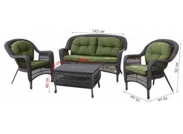 Комплект для отдыха 2+1+1 LV520BG