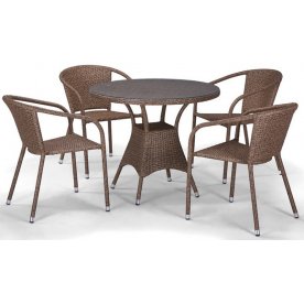 Обеденный комплект 4+1 T197AT Y137A-W56 4Pcs