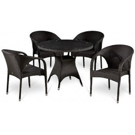 Обеденный комплект 4+1 T220CBT Y290B-W52 4Pcs