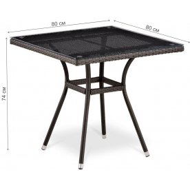 Обеденный комплект 4+1 T283BNS-W51 A2001B-W53 4Pcs