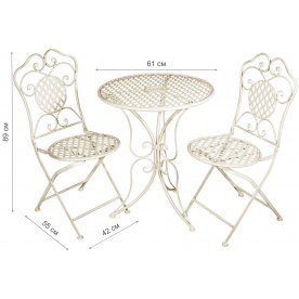 Кофейный комплект из металла Романа