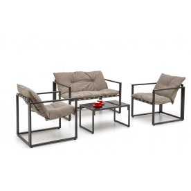 Обеденный комплект из металла Shark